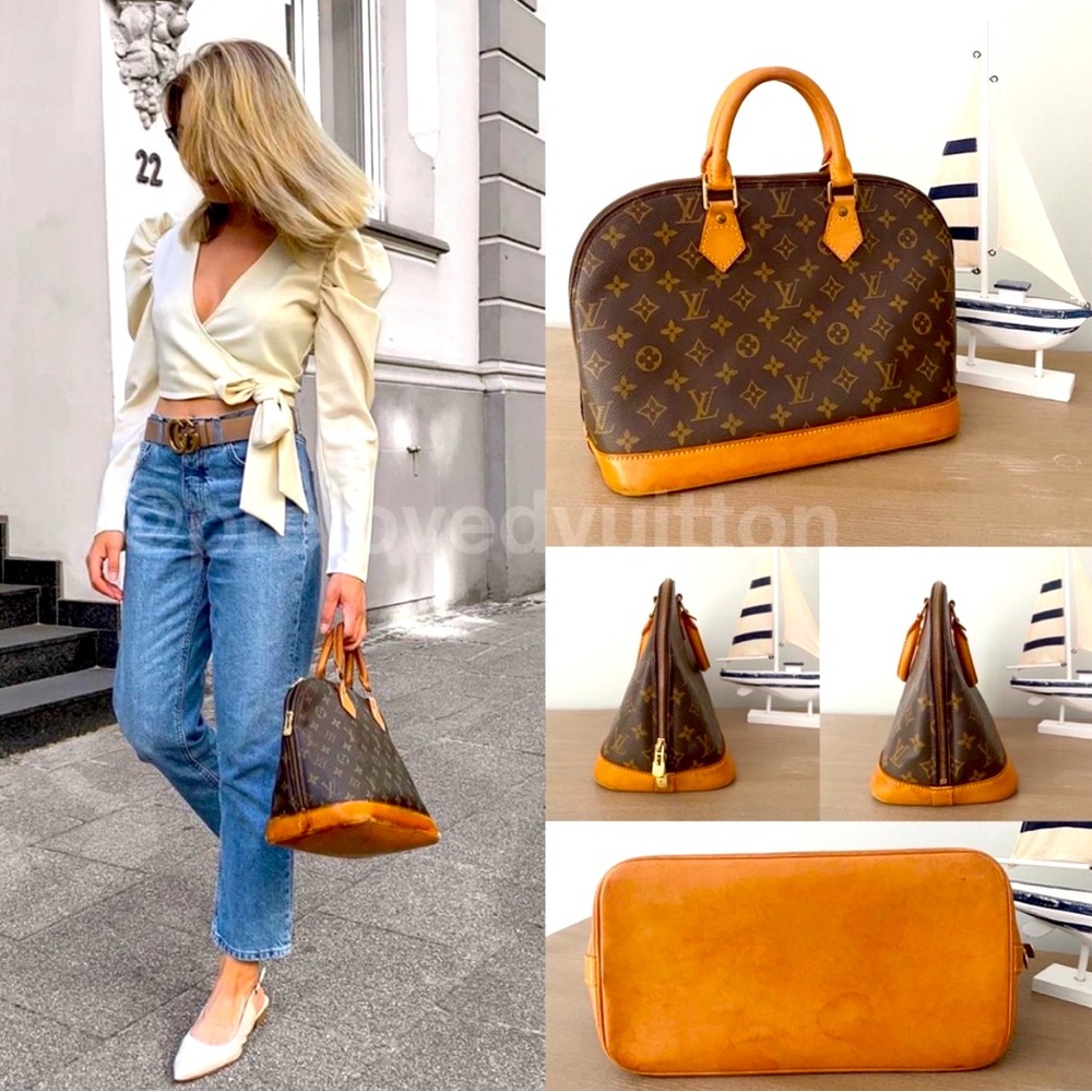 💞ALMA💞Authentic Louis Vuitton Monogram Hand Bag!